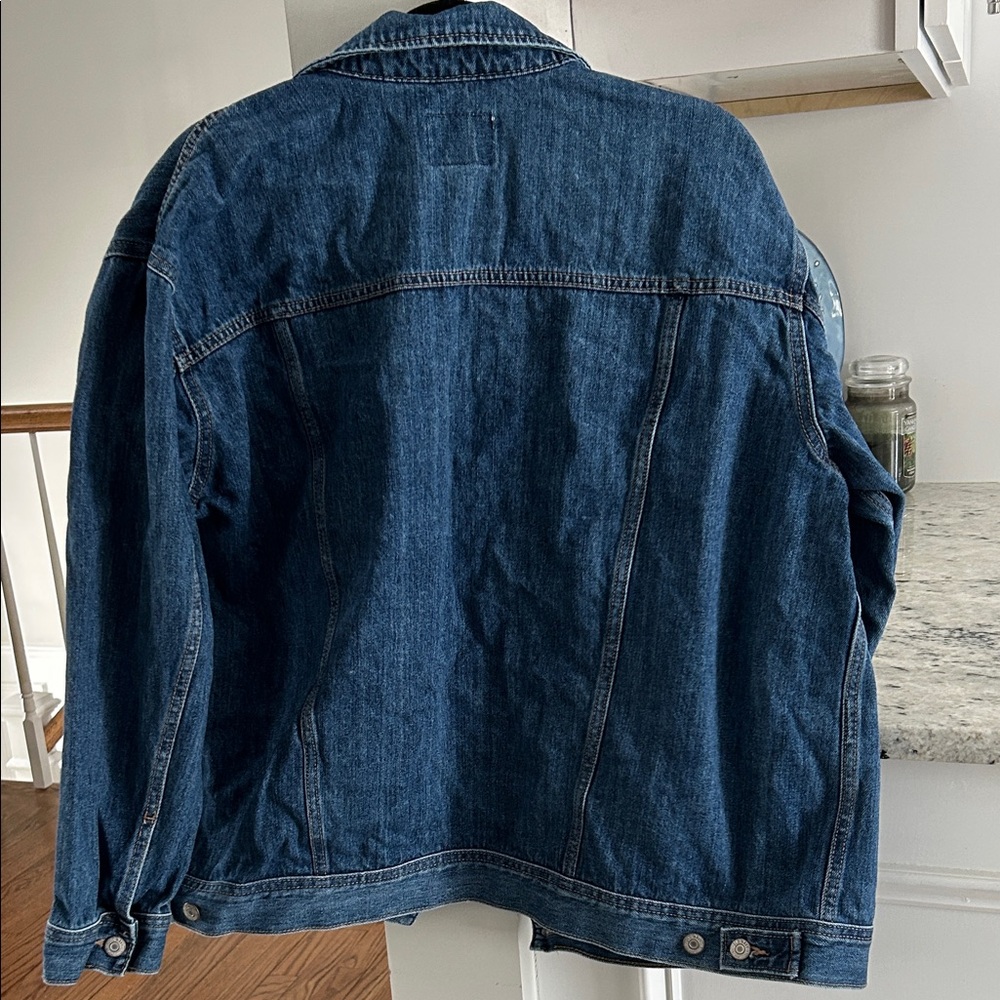 Old Navy Dark Blue Denim Jacket - Picture 4 of 5